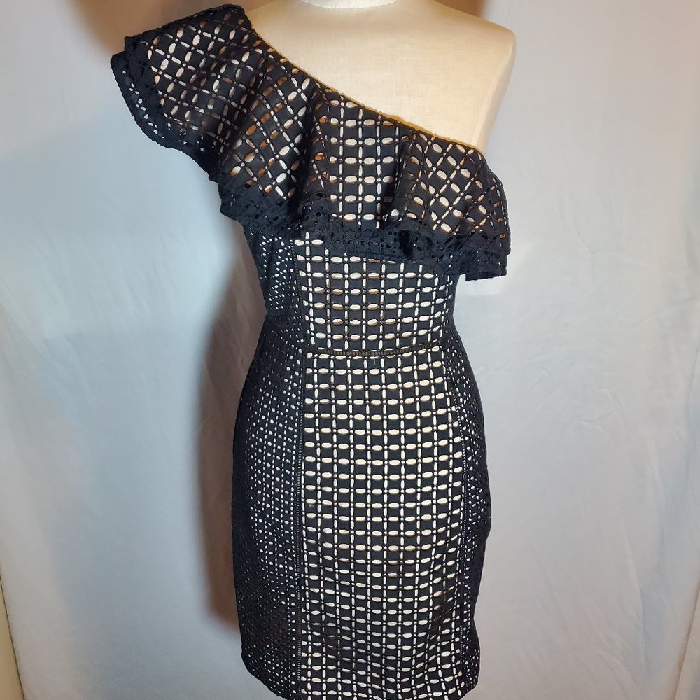 NEW with Tags - J. Crew One Shoulder Eyelet Dress
